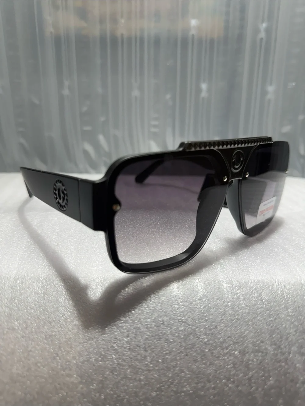 True Religion Oversized Square Shield Sunglasses